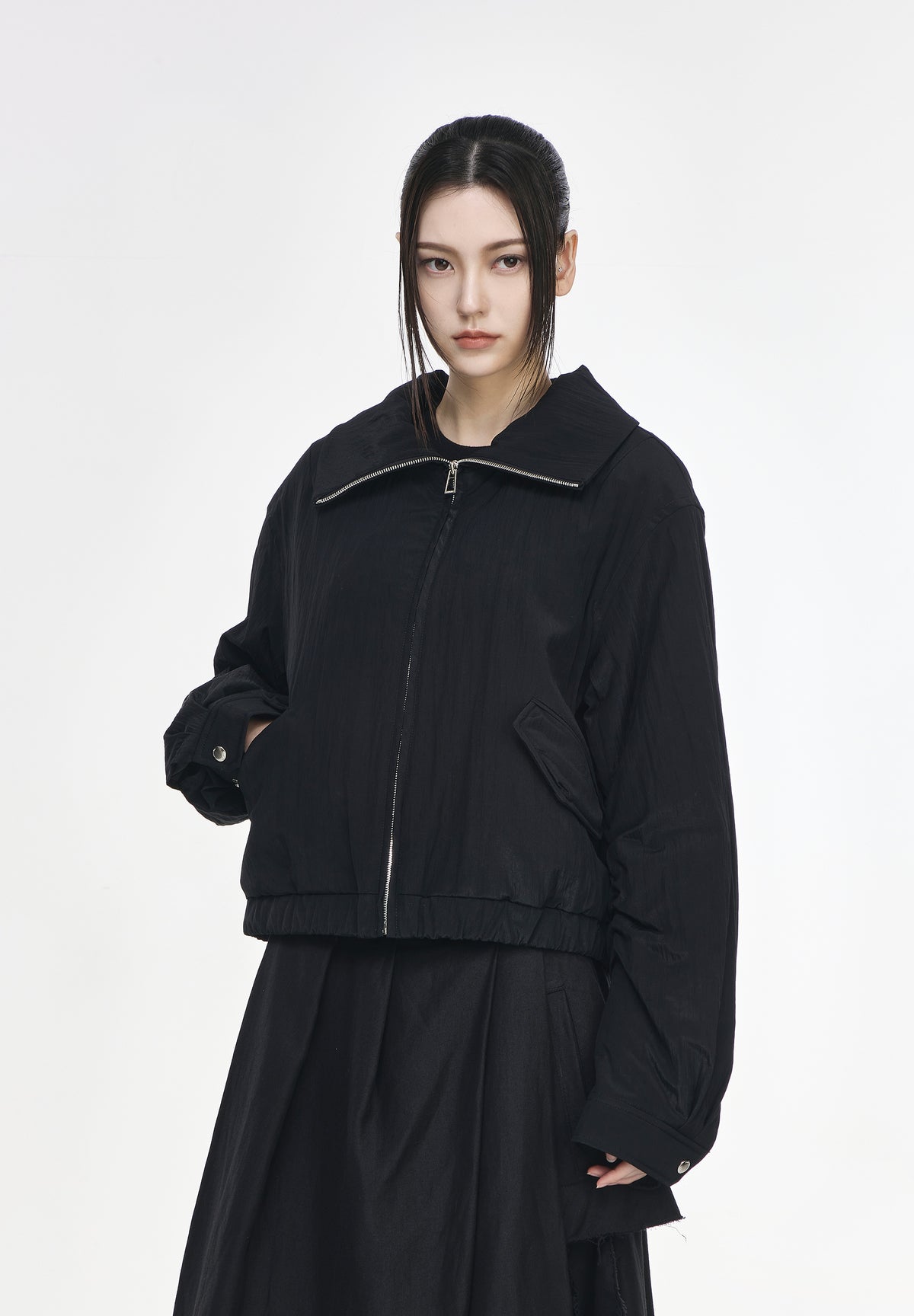 EMBROIDERED WELD JACKET