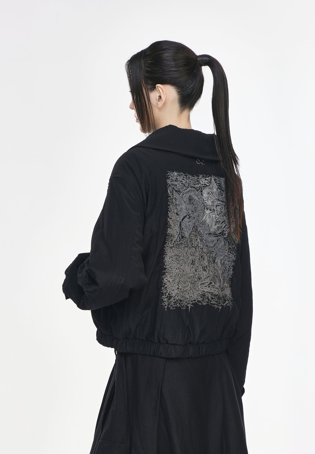 EMBROIDERED WELD JACKET