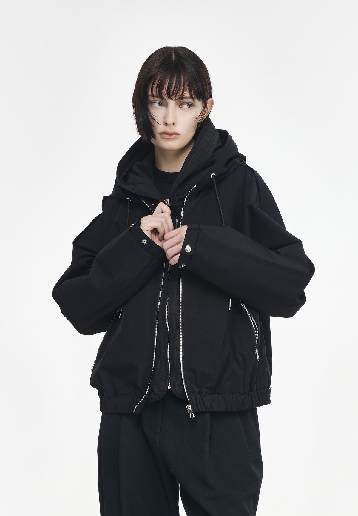 ZZERO META DOLMAN HOOD JUMPER