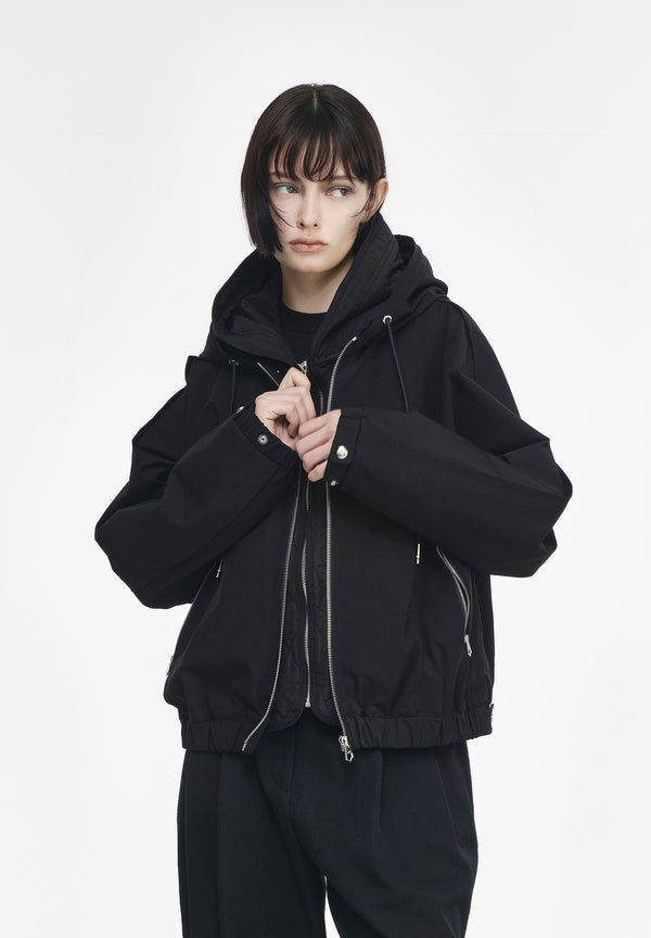 ZZERO META DOLMAN HOOD JUMPER