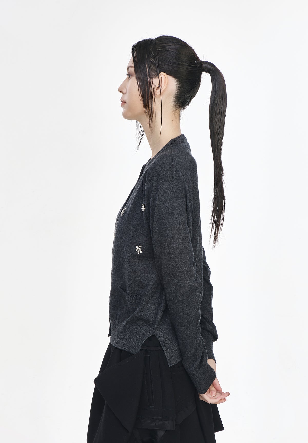 FAIRY ROUND NECK CARDIGAN
