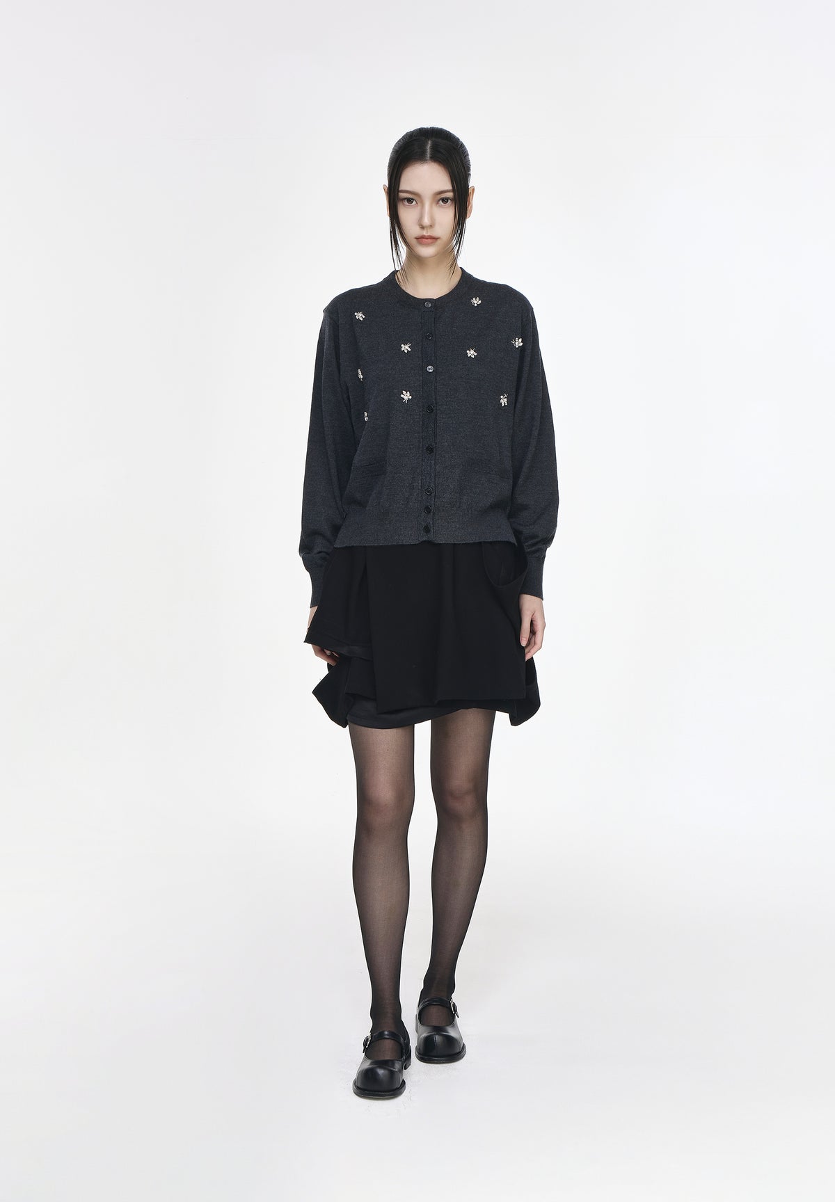FAIRY ROUND NECK CARDIGAN