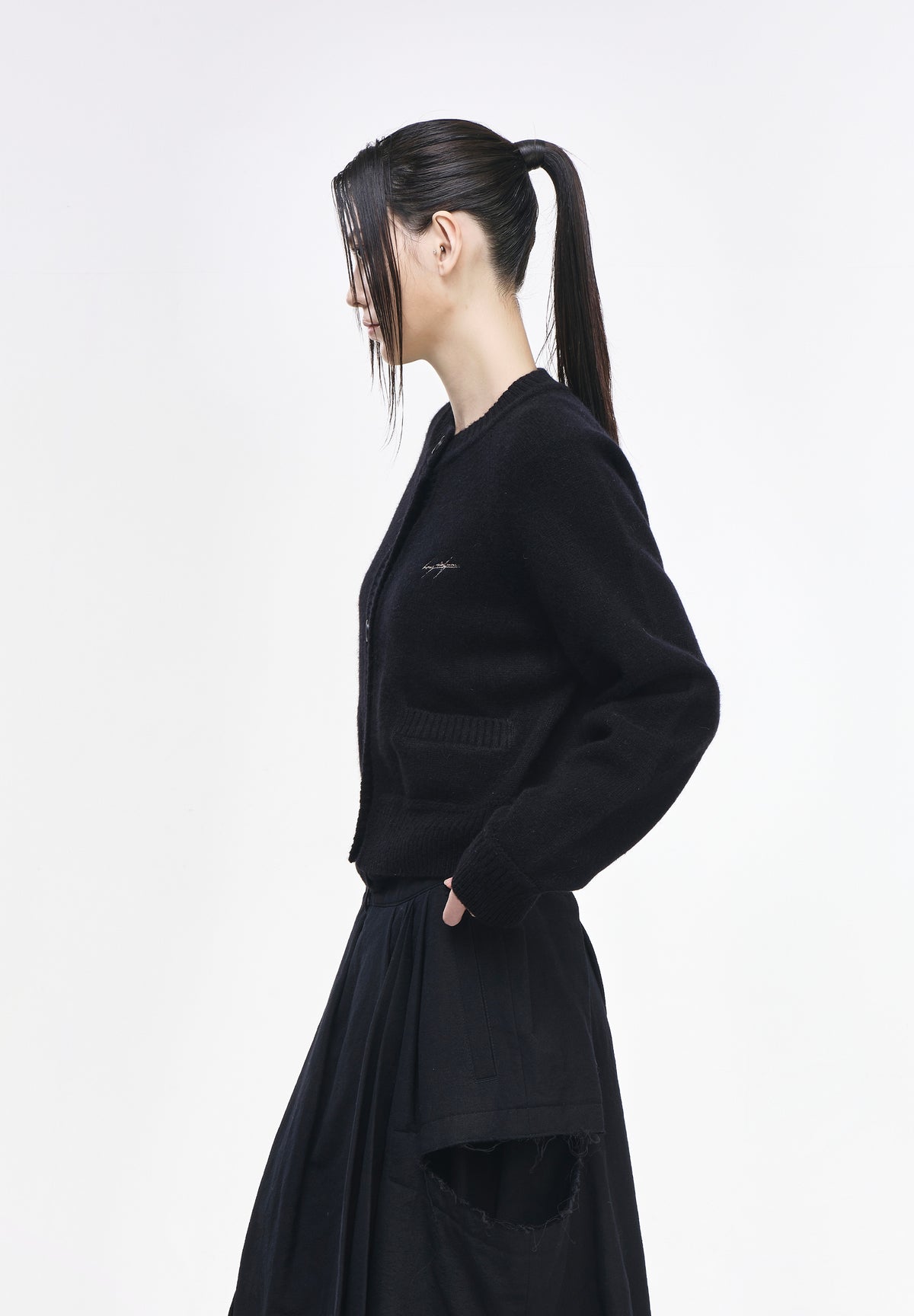 FABLE MINNIE ROUND NECK CARDIGAN