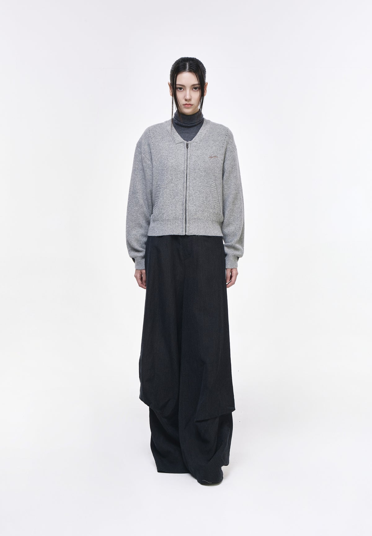 VIGNETTE BAMBI KNIT BOMBER JACKET