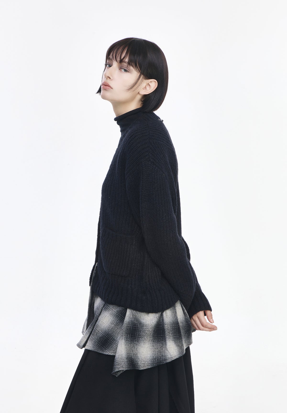 INTERLOCK CARDIGAN