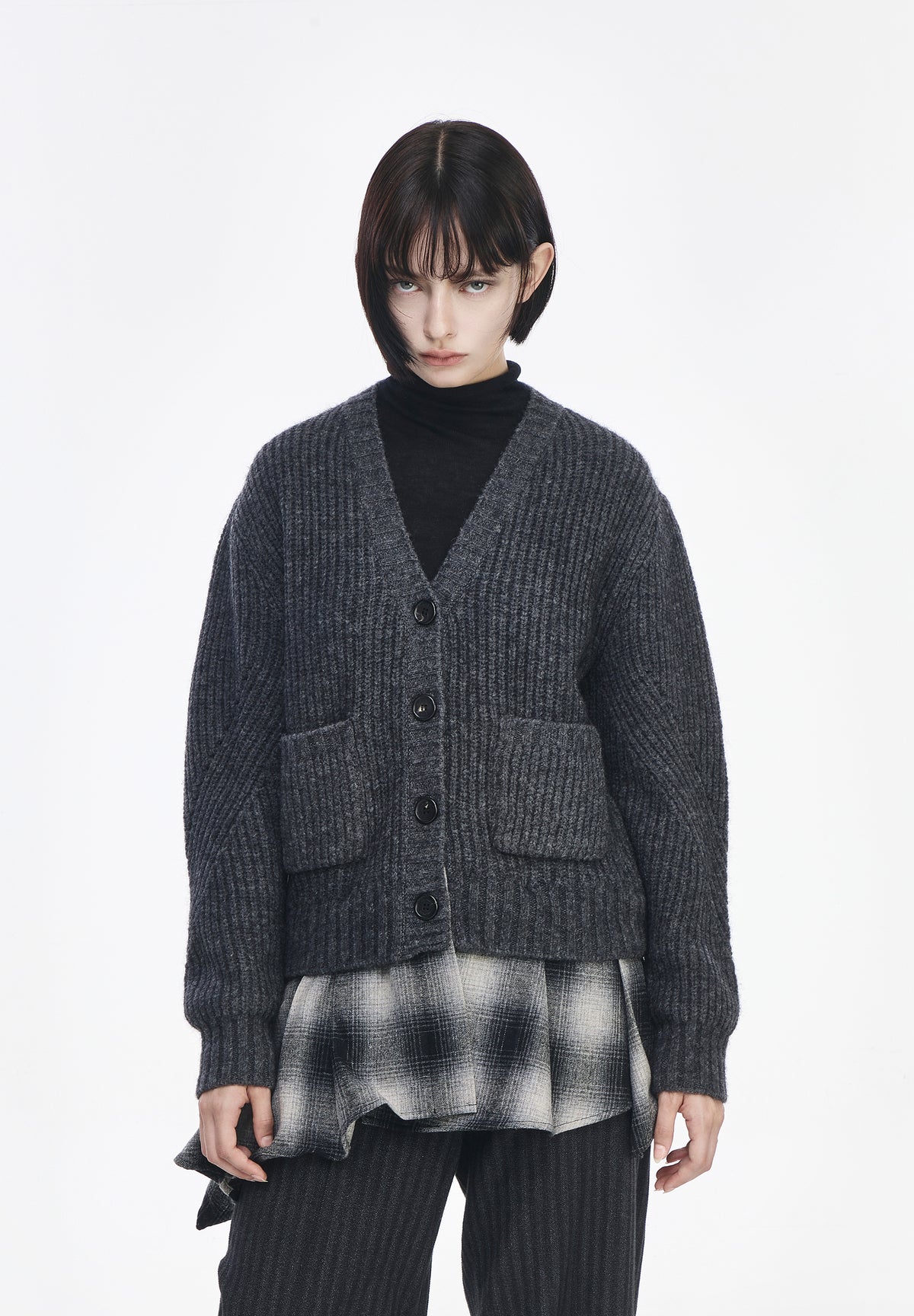 INTERLOCK CARDIGAN