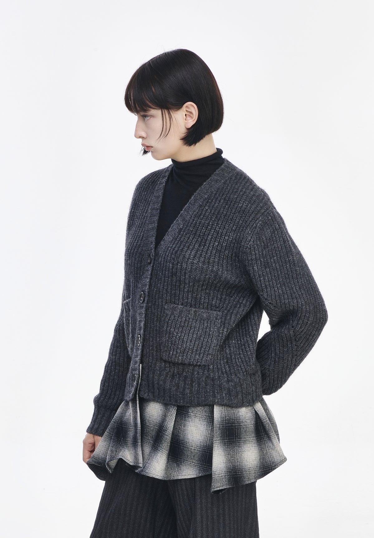 INTERLOCK CARDIGAN