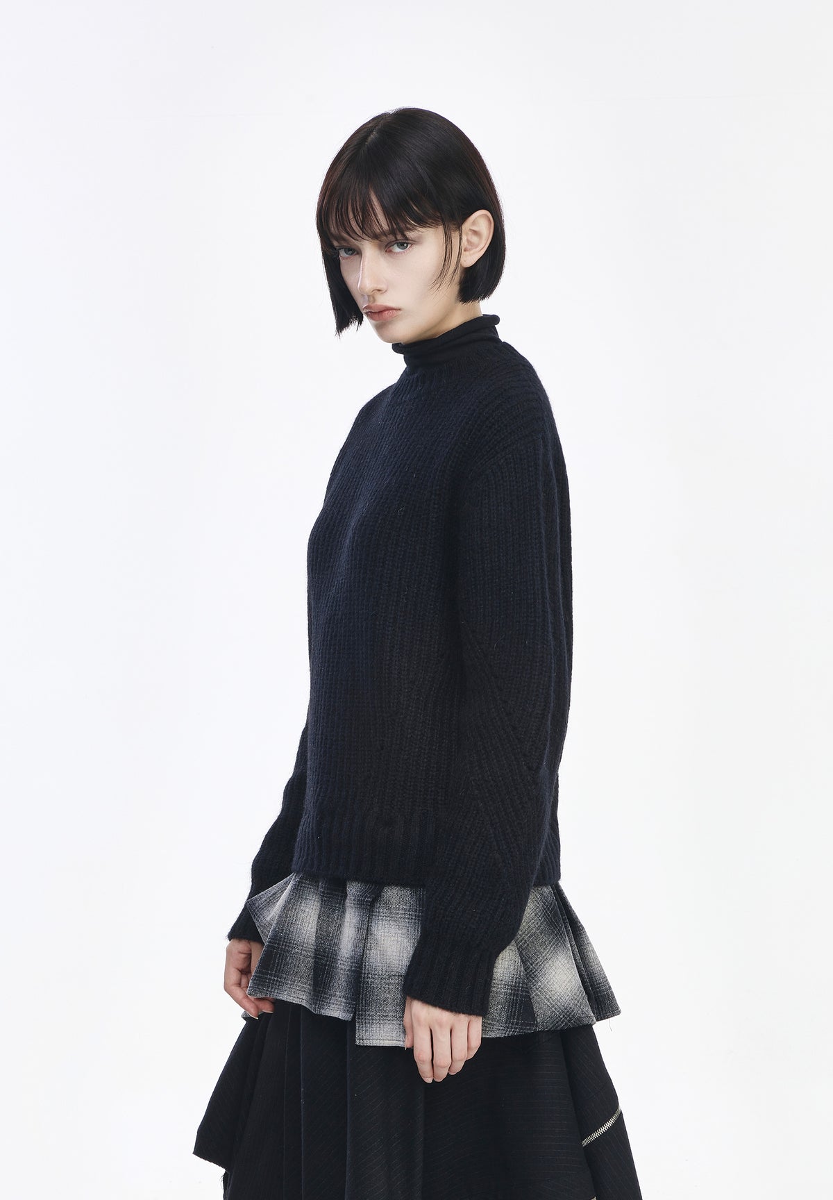 INTERLOCK CREWNECK KNIT