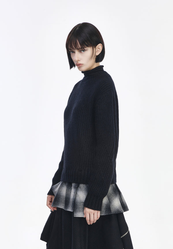INTERLOCK CREWNECK KNIT