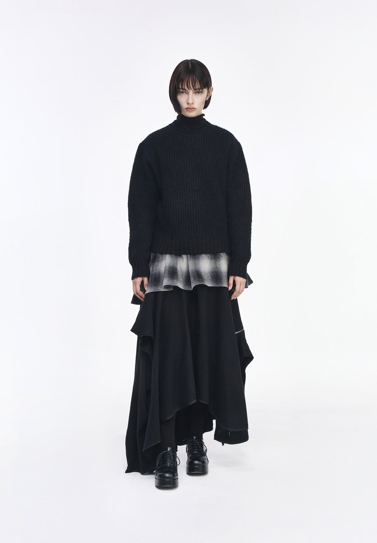 INTERLOCK CREWNECK KNIT