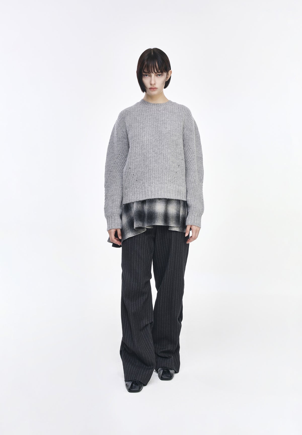INTERLOCK CREWNECK KNIT