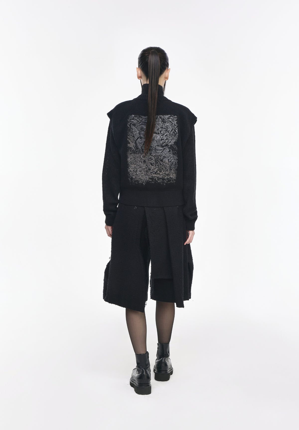 BENEDICTION ROUND NECK KNIT VEST