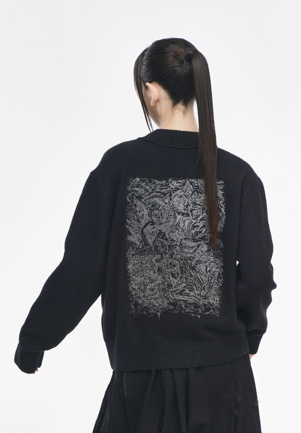 BENEDICTION V NECK CARDIGAN