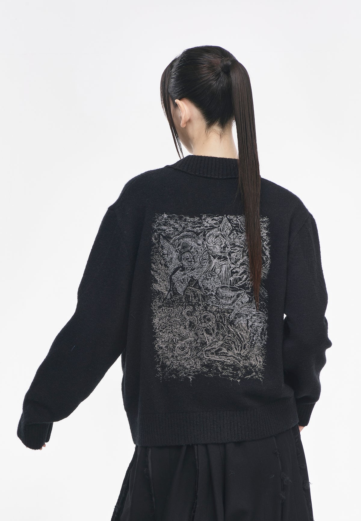 BENEDICTION V NECK CARDIGAN