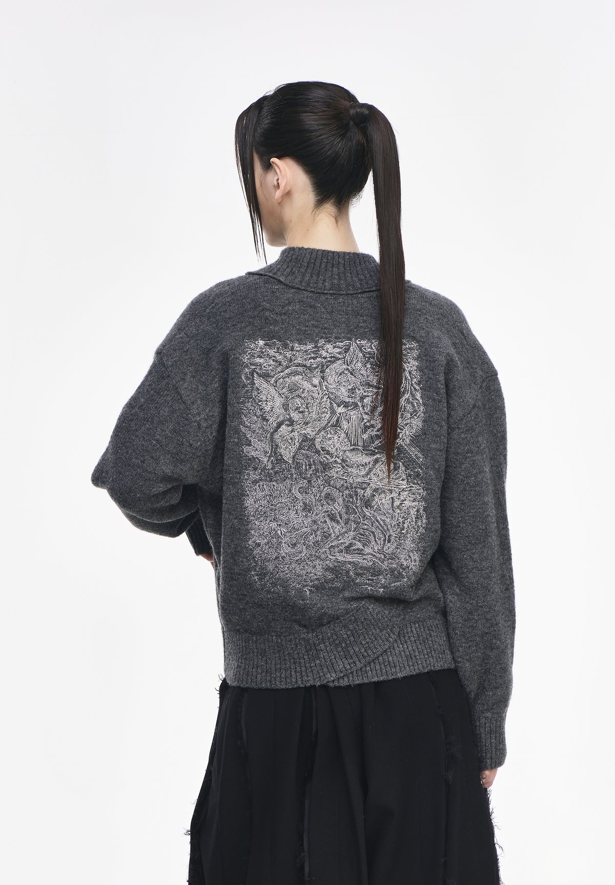 BENEDICTION CROSS CARDIGAN