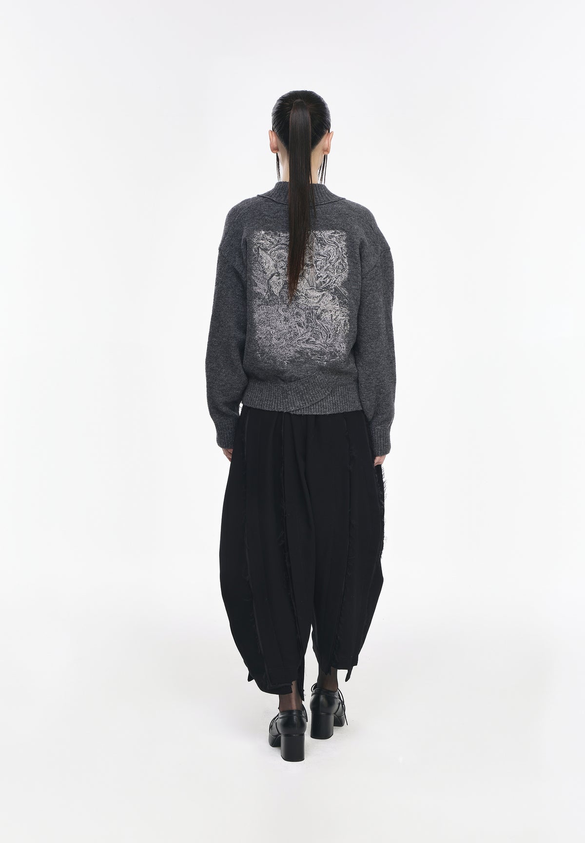 BENEDICTION CROSS CARDIGAN