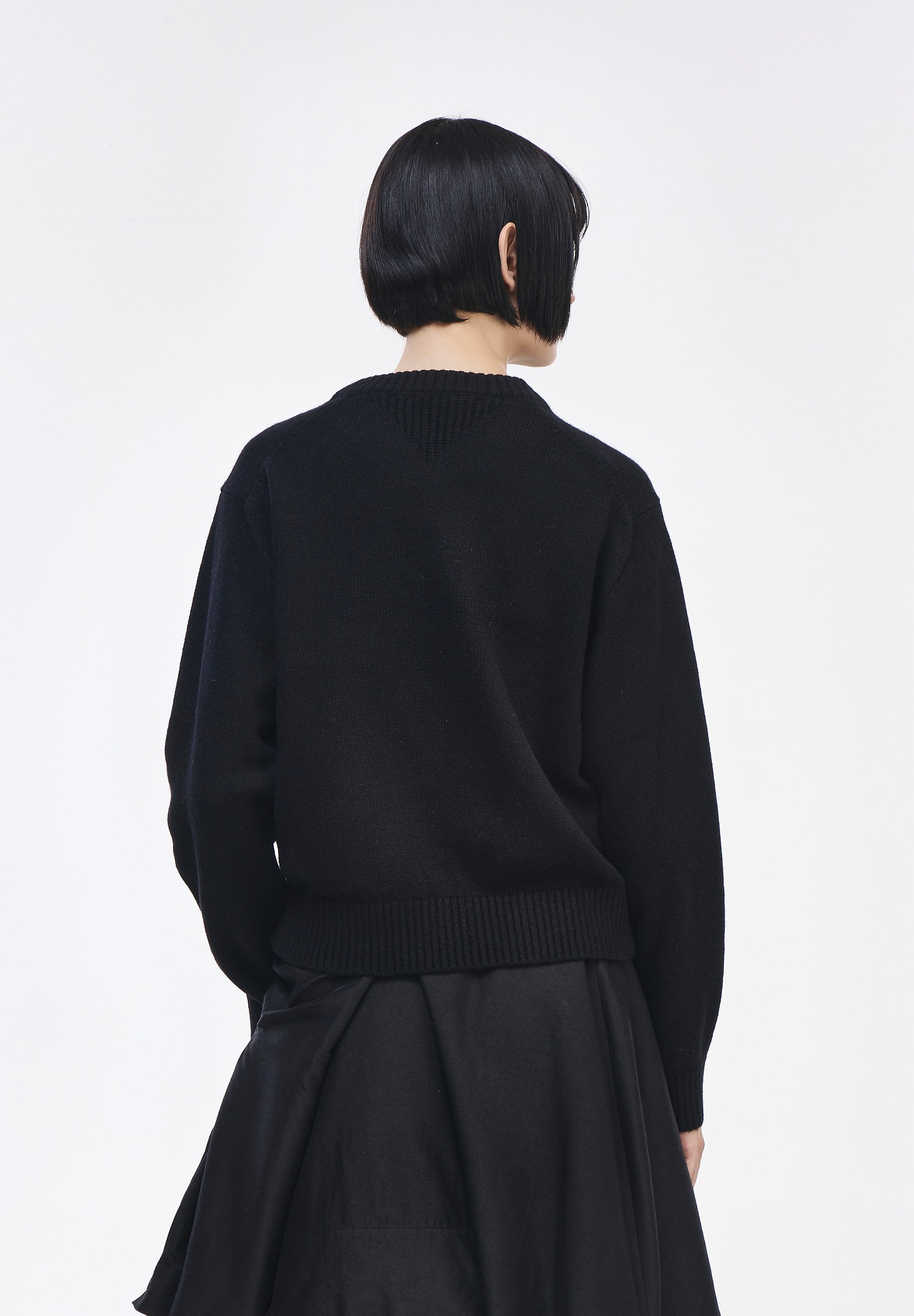 PANTHER CASHMERE BLEND SWEATER