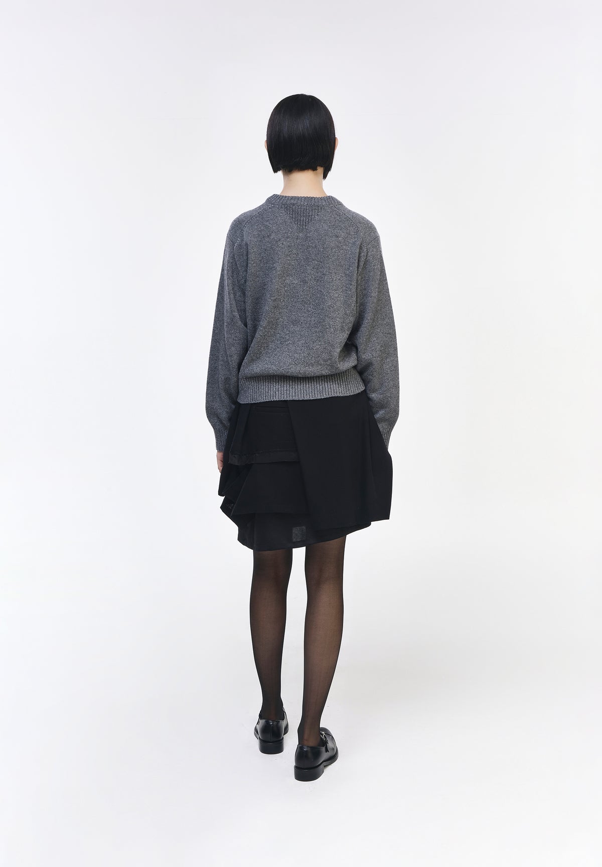 PANTHER CASHMERE BLEND SWEATER