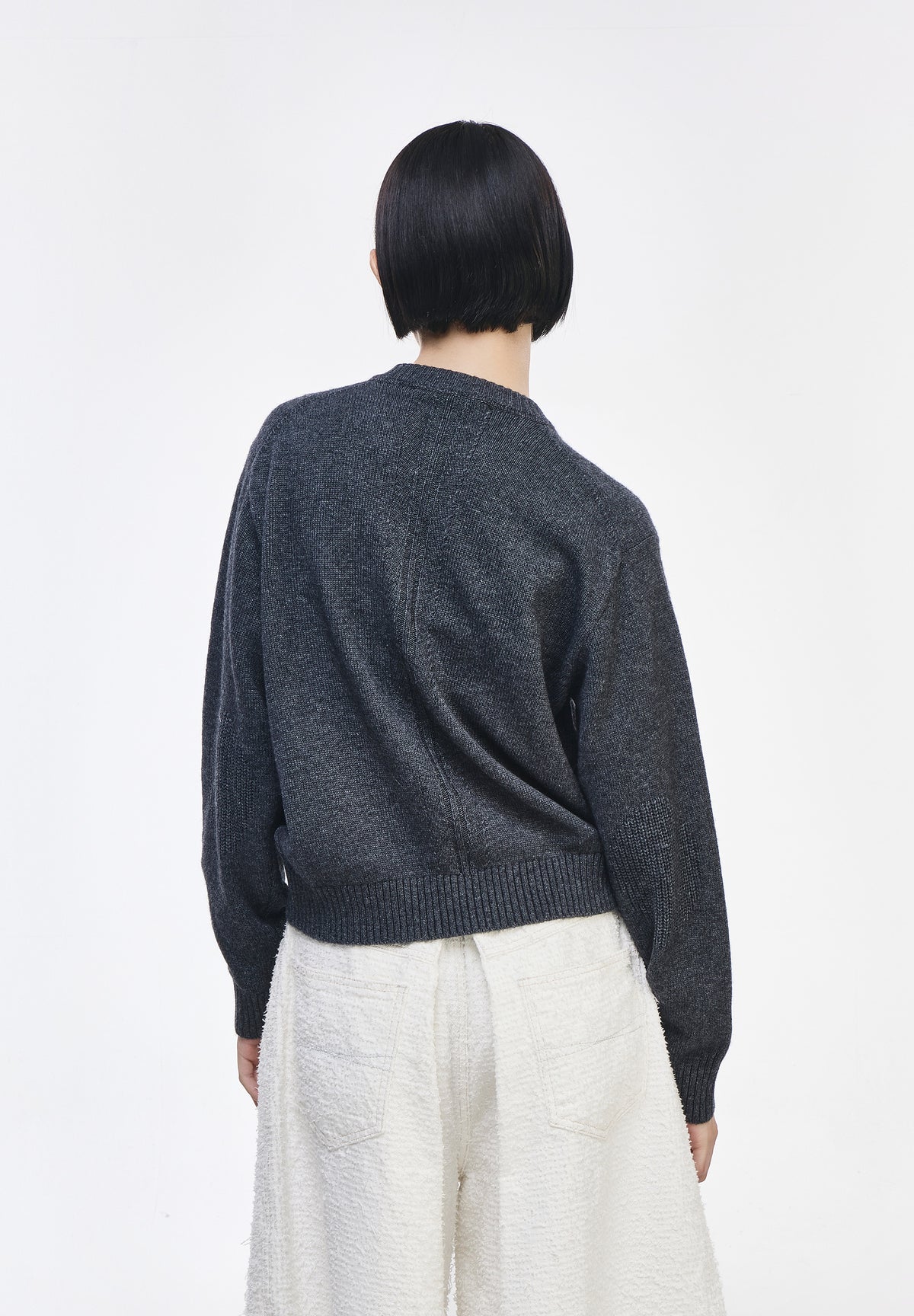 PANTHER CASHMERE BLEND HENLEY NECK
