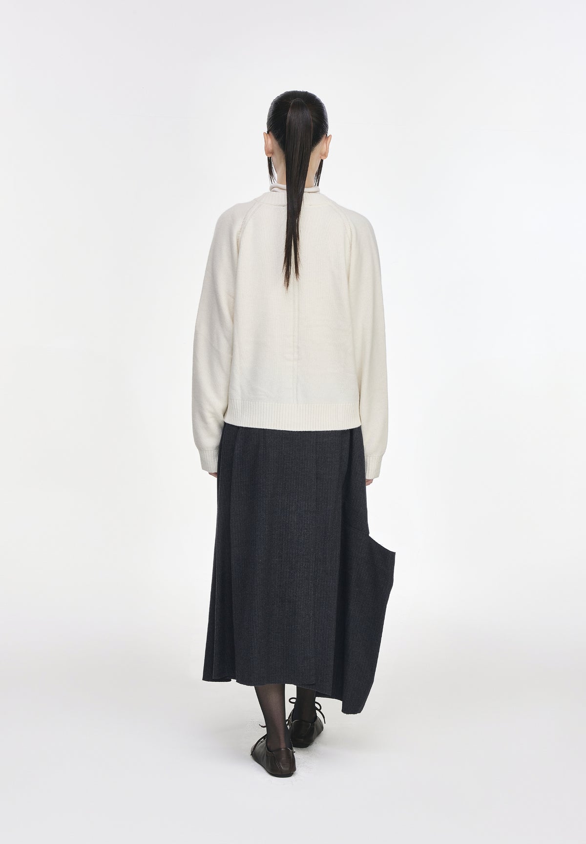 ZZERO PANTHER CASHMERE BLEND CARDIGAN