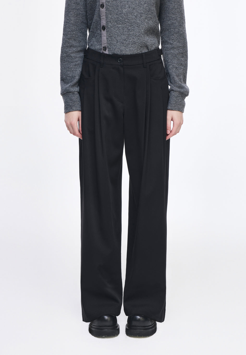 LEVEL VOLUME SEMI WIDE PANTS