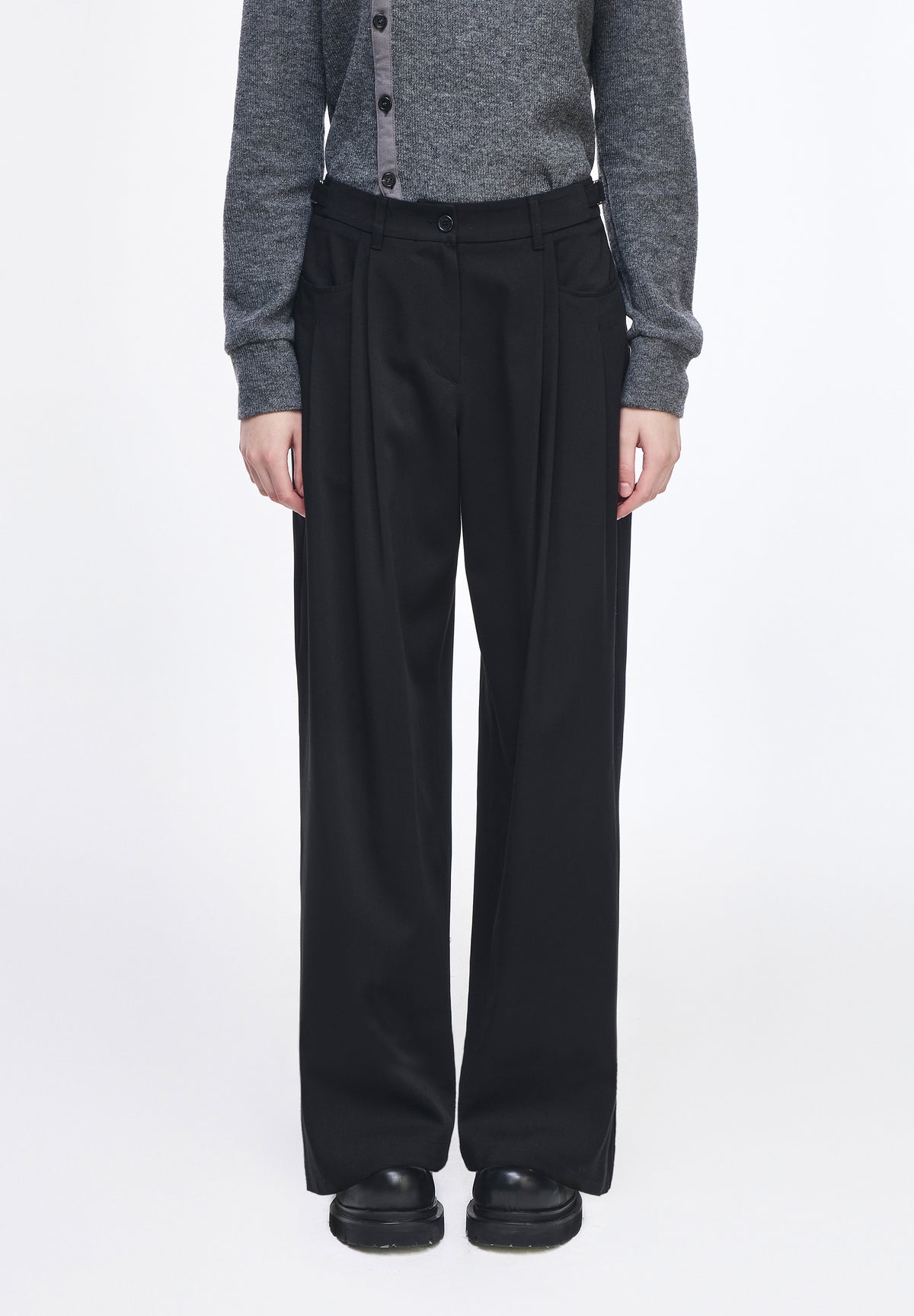 LEVEL VOLUME SEMI WIDE PANTS