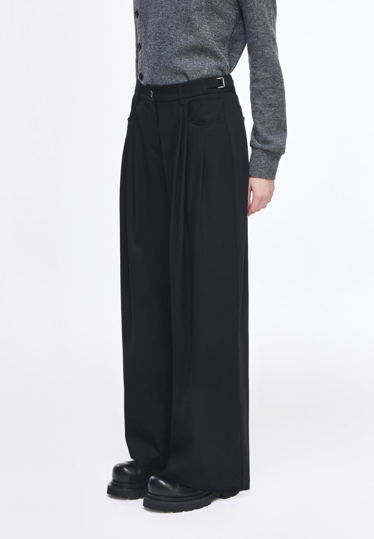 LEVEL VOLUME SEMI WIDE PANTS