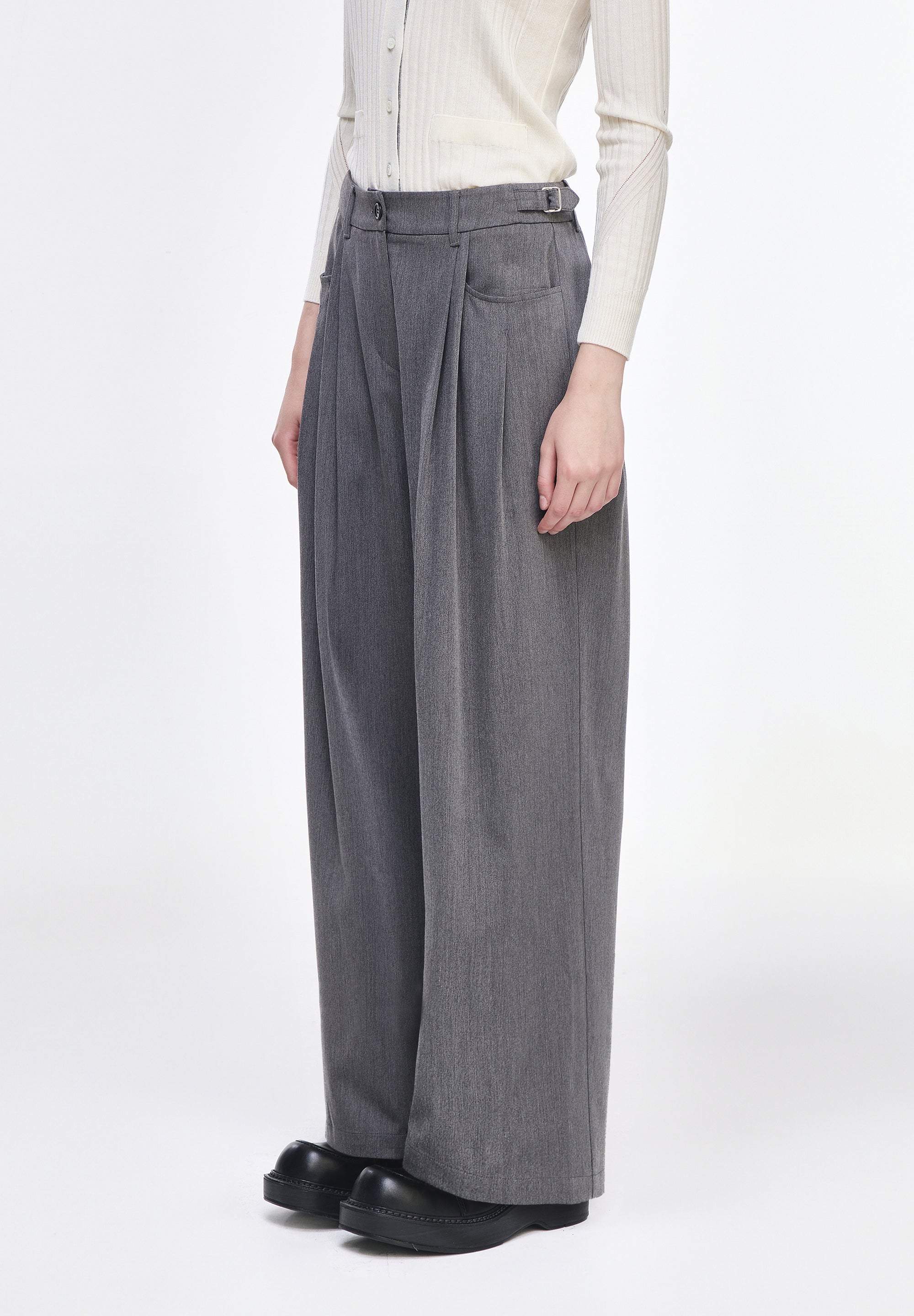 LEVEL VOLUME SEMI WIDE PANTS