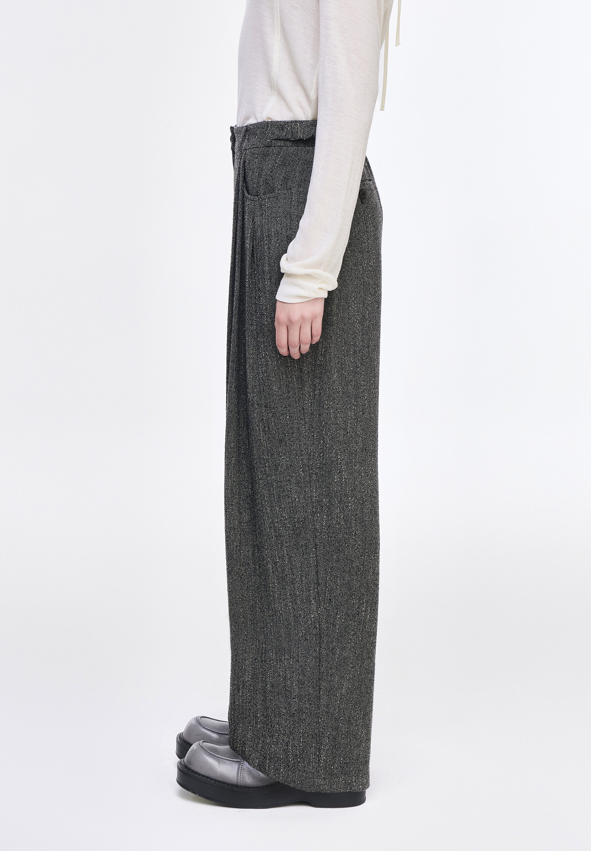 LEVEL VOLUME SEMI WIDE PANTS
