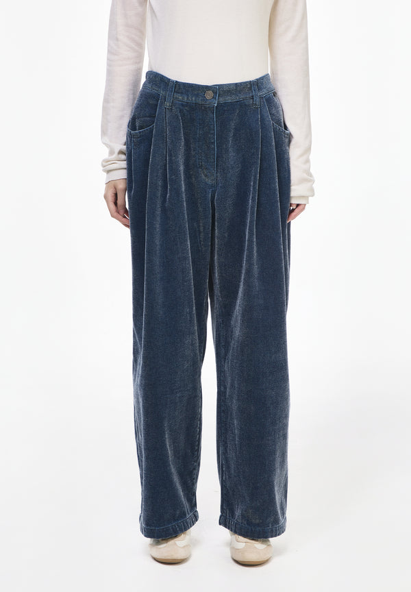 JEAN DENIM AMPLE SEMI-LARGE