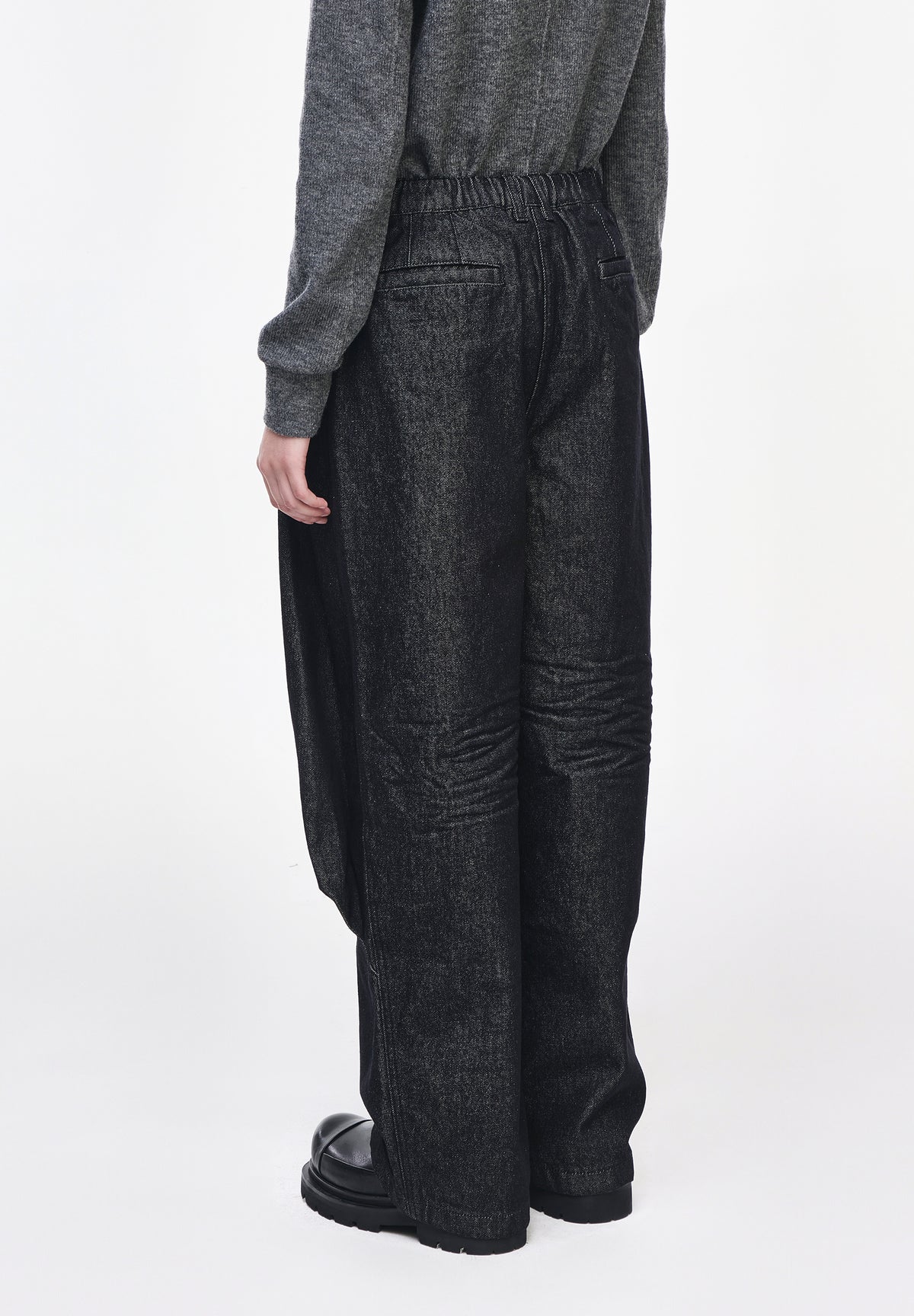 BIAS DRAPE DENIM