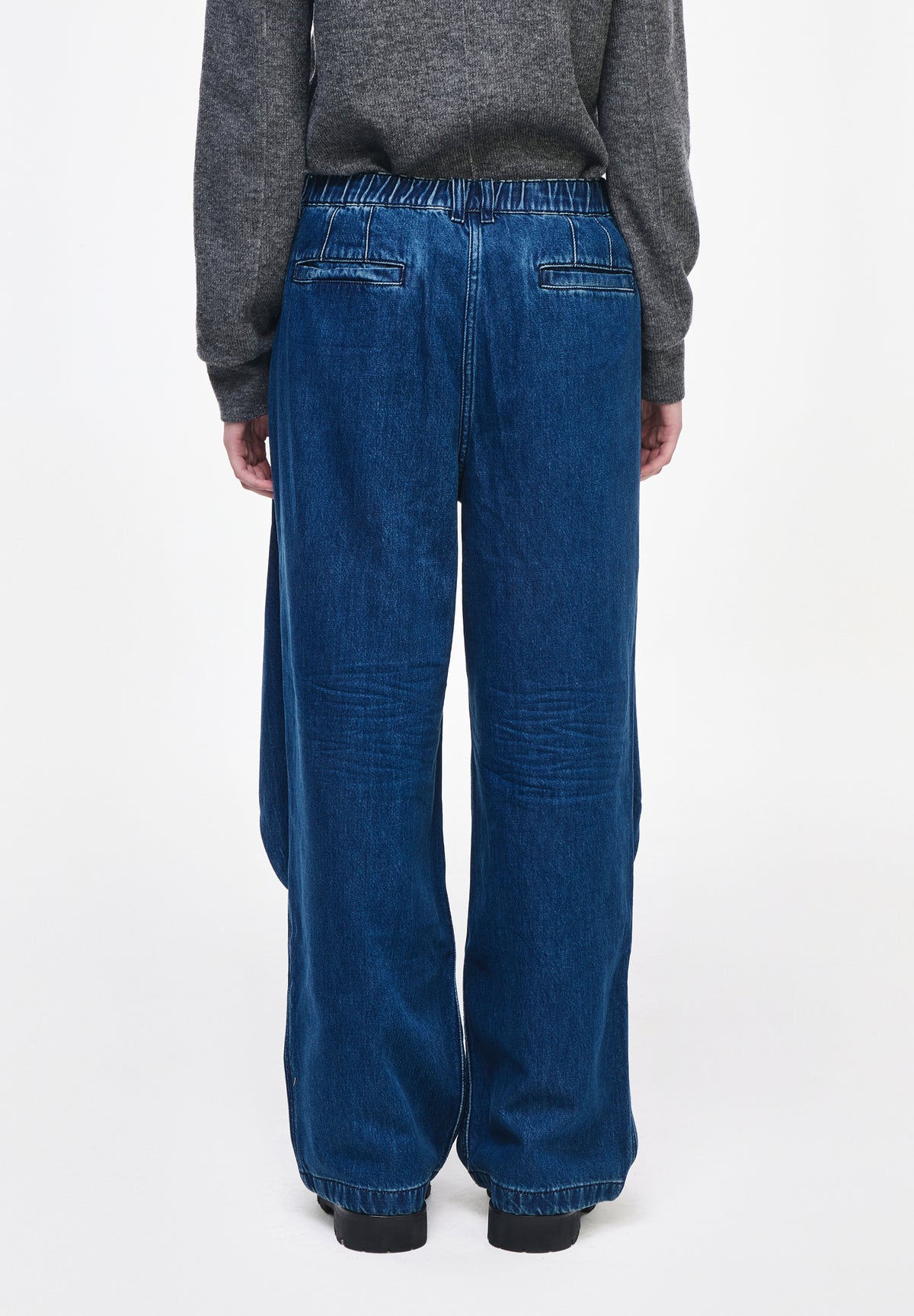 BIAS DRAPE DENIM