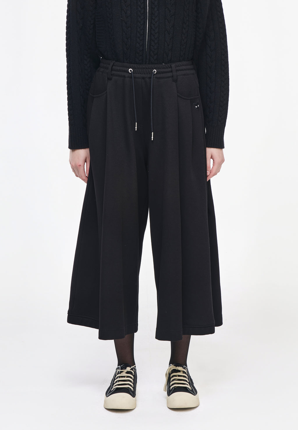 PANTHER CROP WIDE PANTS