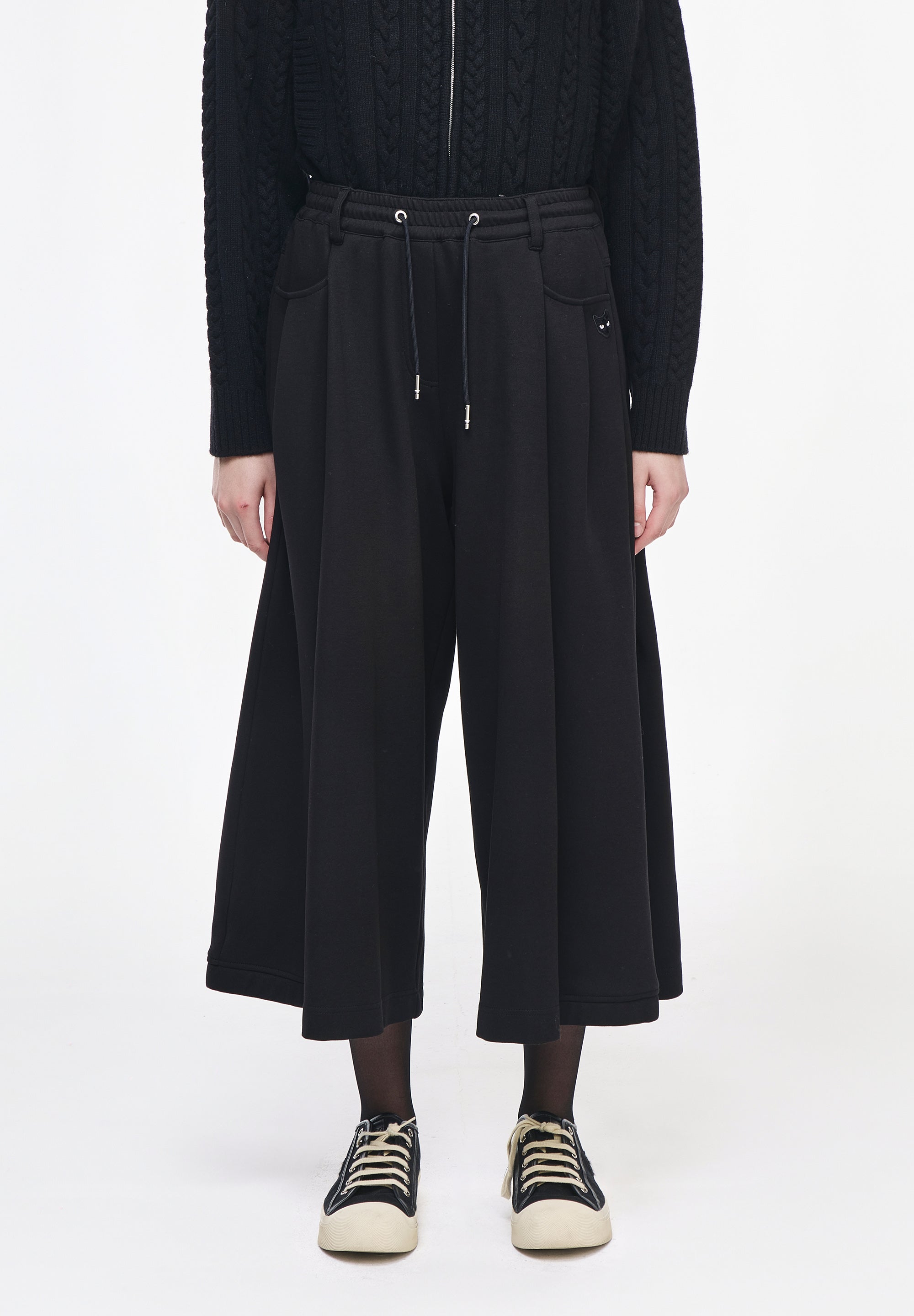 PANTHER CROP WIDE PANTS