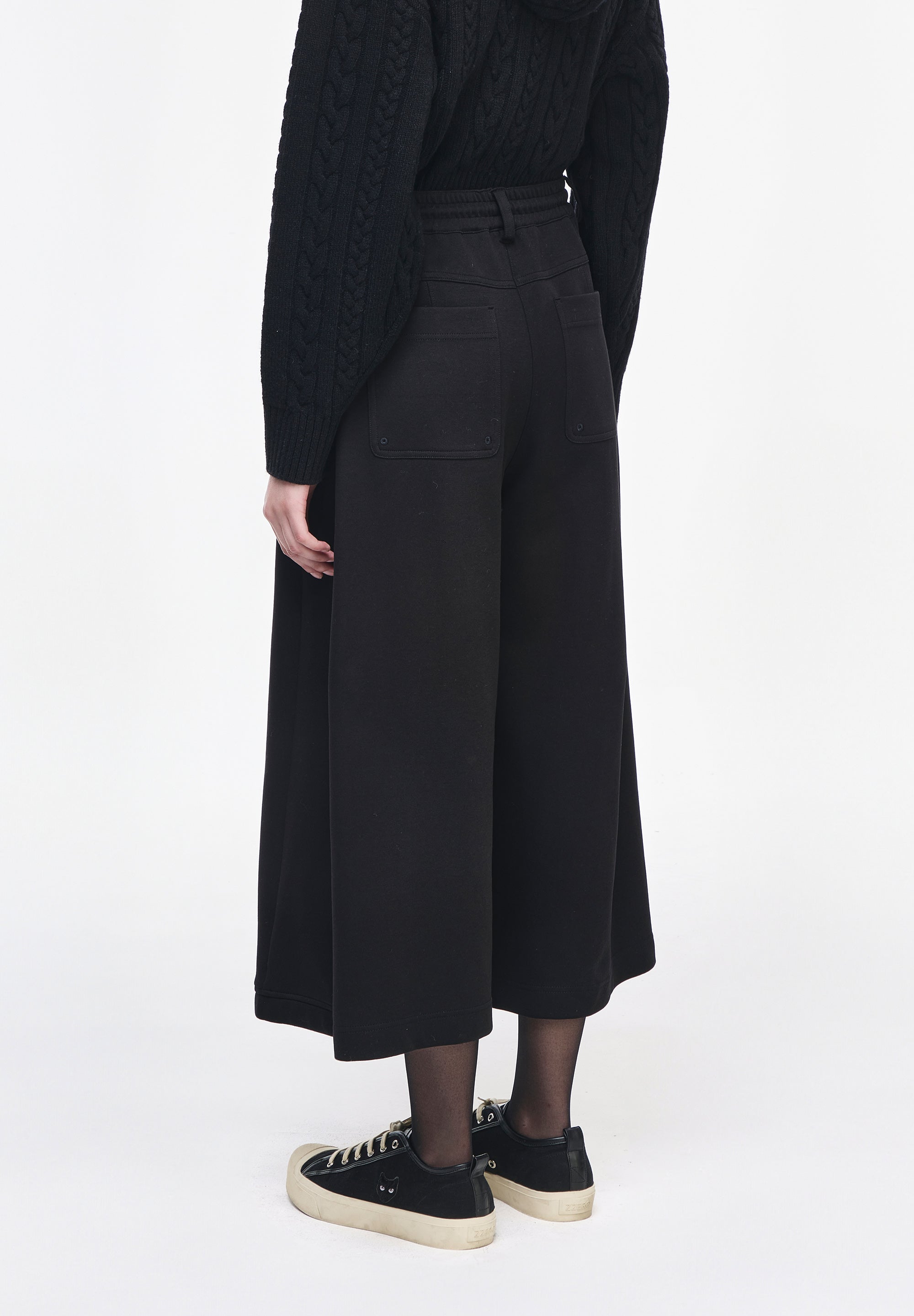 PANTHER CROP WIDE PANTS