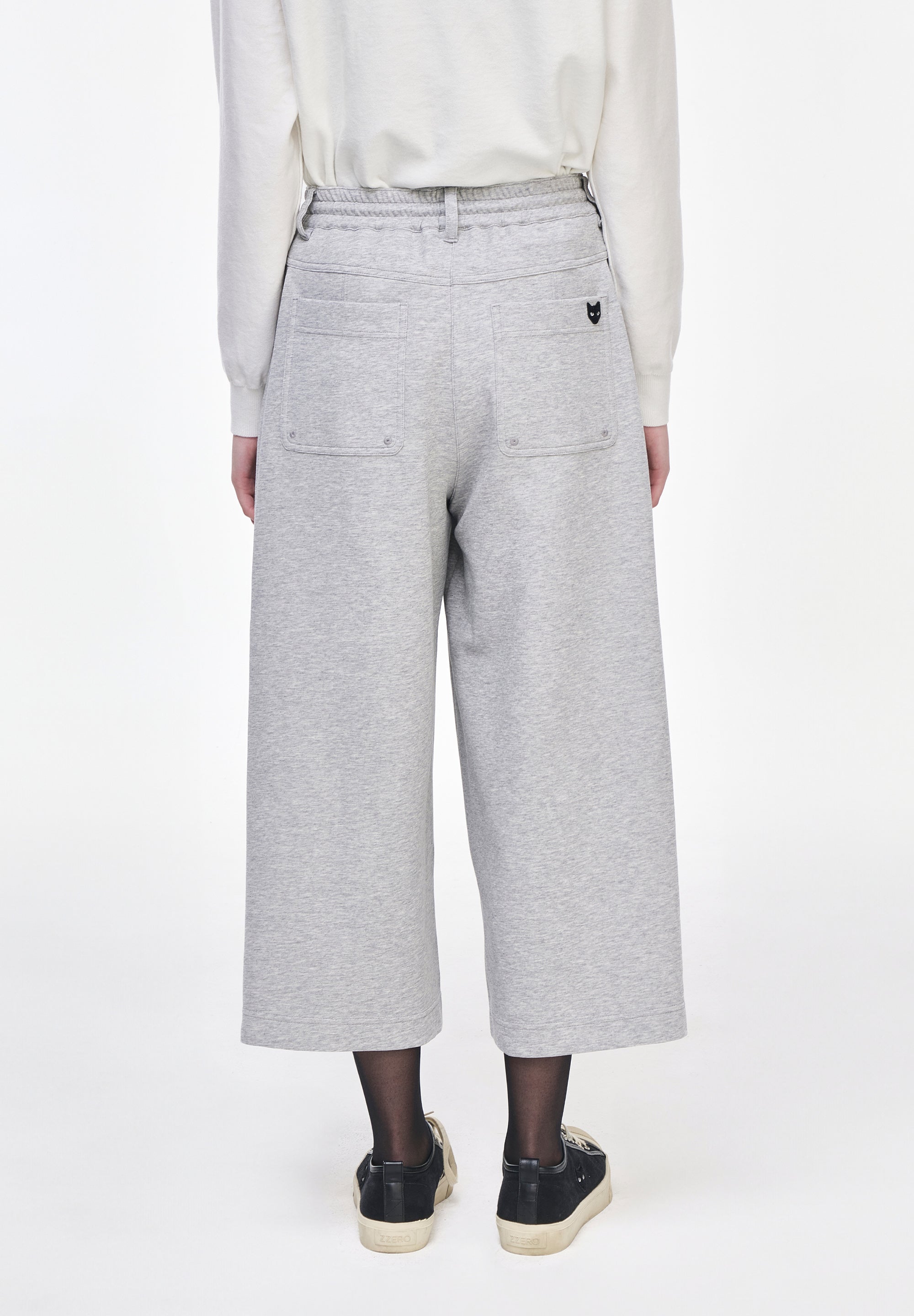 PANTHER CROP WIDE PANTS