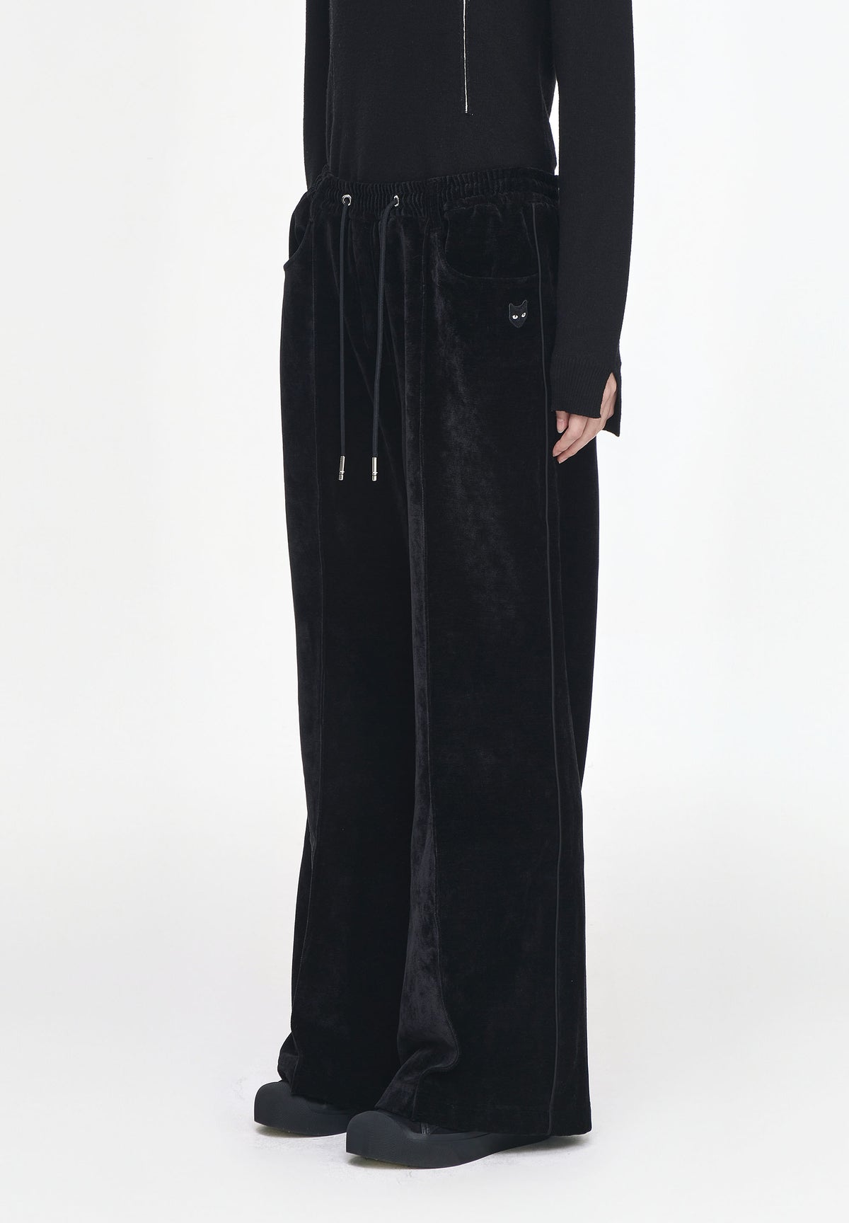 ZZERO VELVET FLARE PANTS