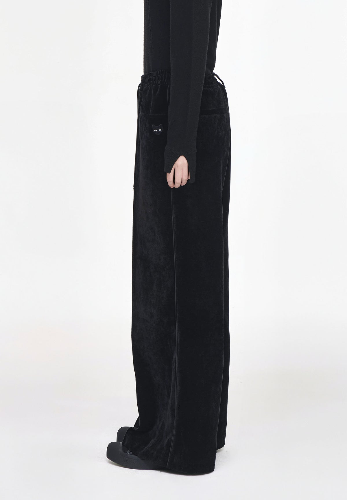 ZZERO VELVET FLARE PANTS
