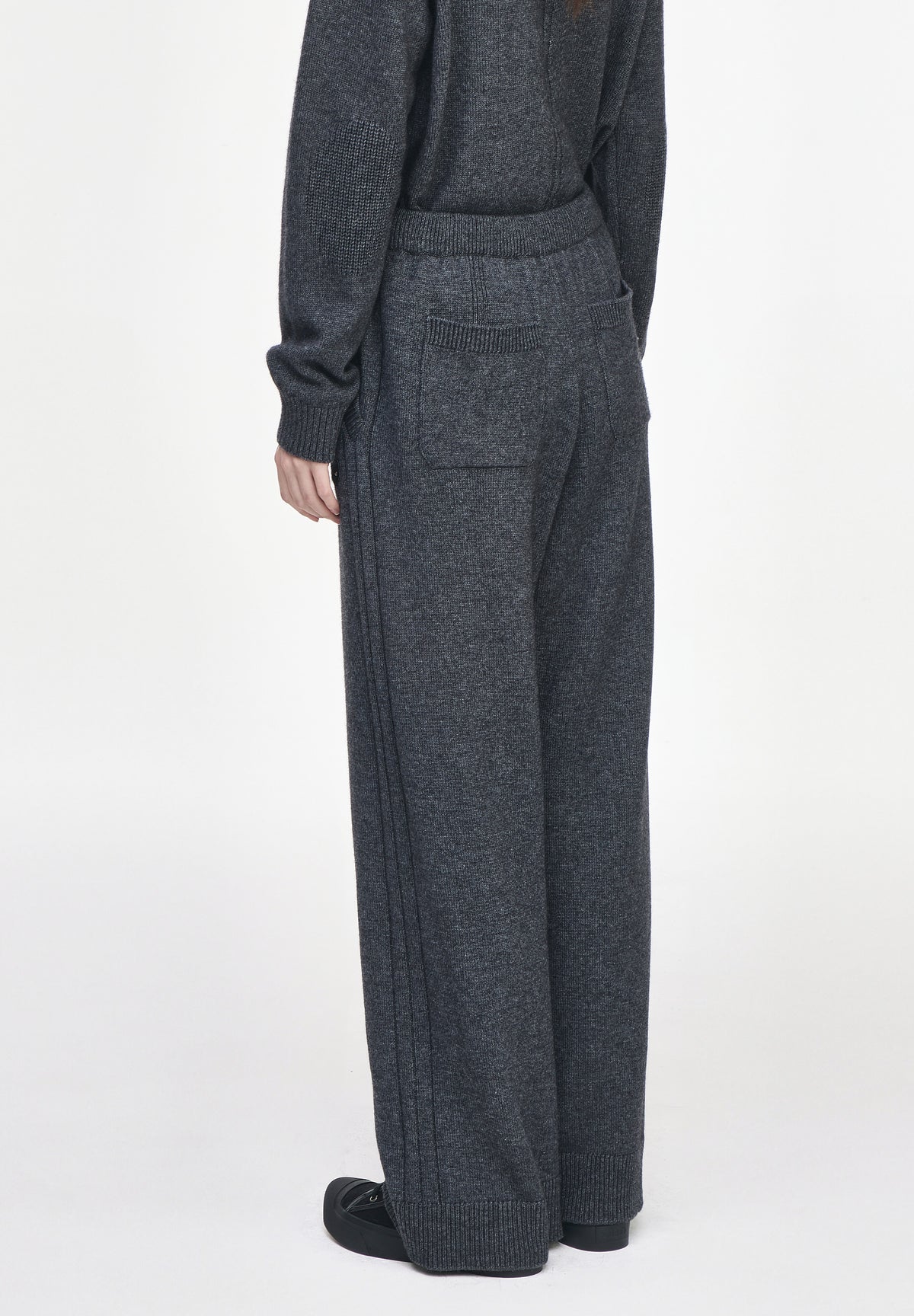 ZZERO CASHMERE BLEND KNIT PANTS