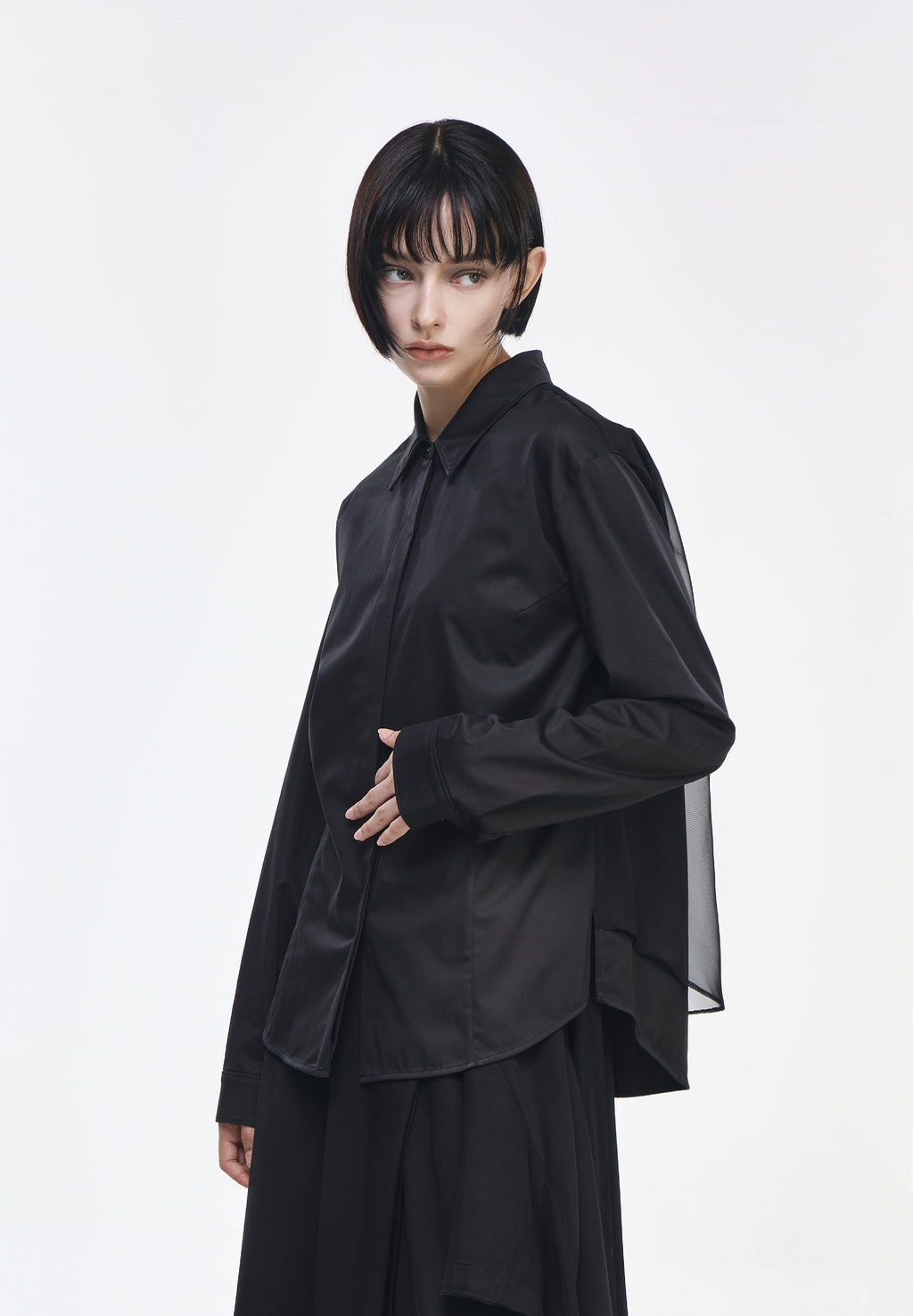 CRESCENT EMBROIDERED SHIRT