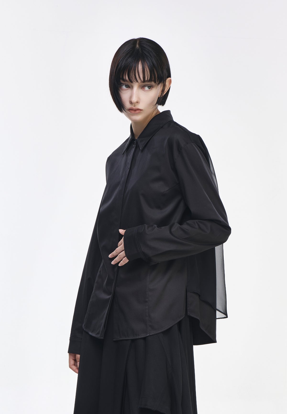 CRESCENT EMBROIDERED SHIRT