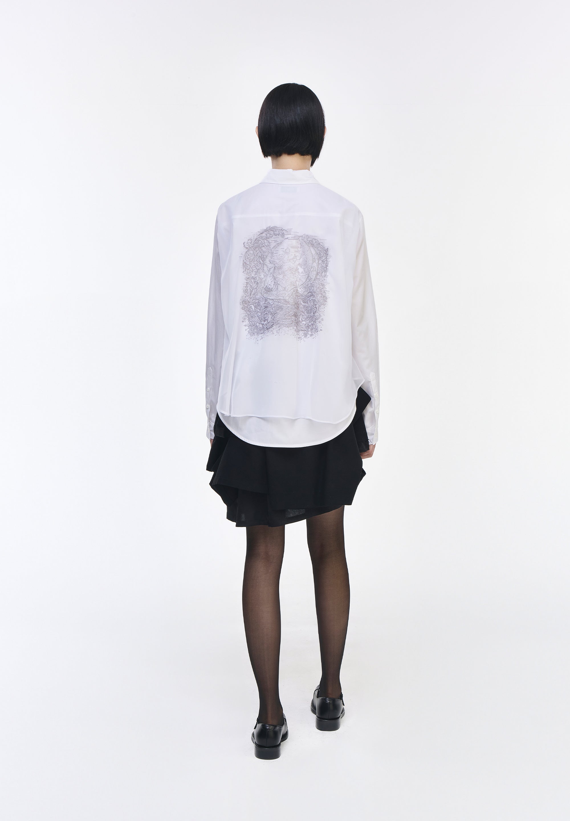 CRESCENT EMBROIDERED SHIRT