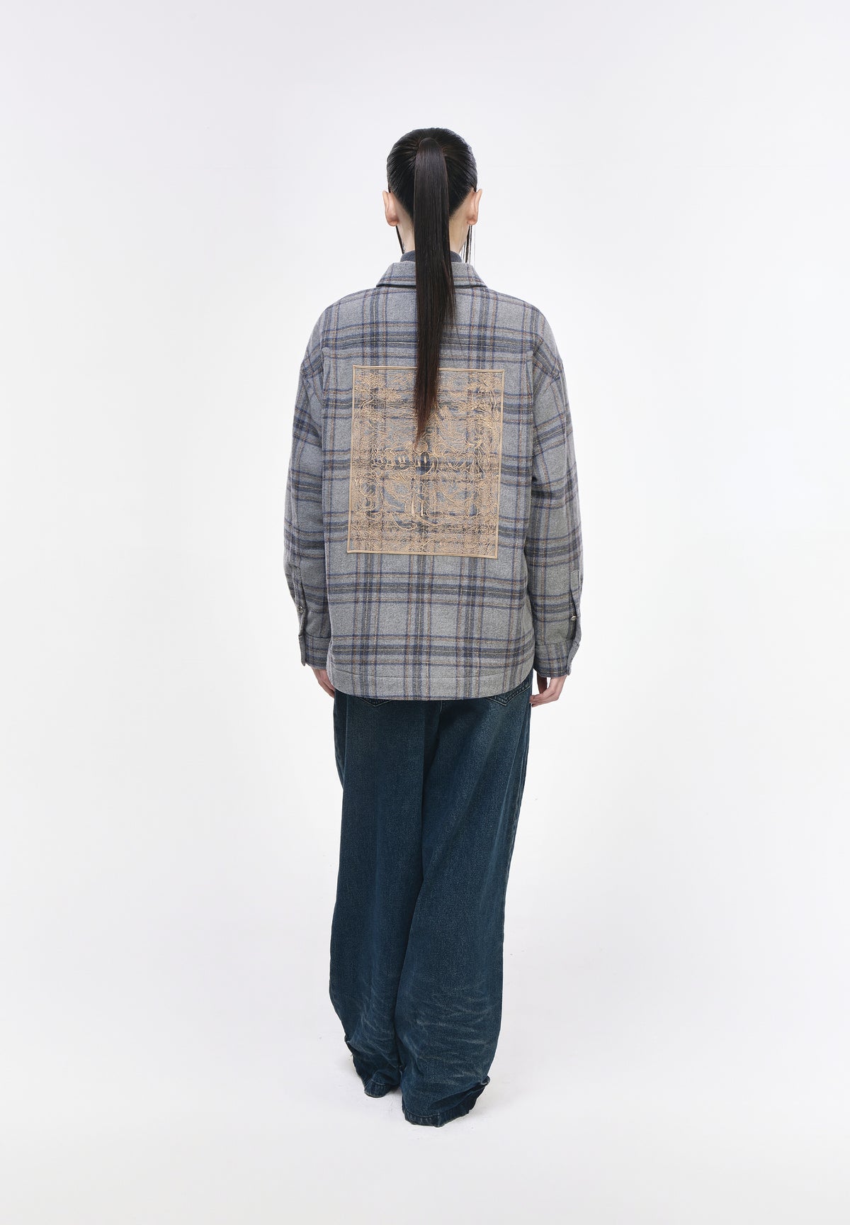 MINHWA FRIENDS FLANNEL SHIRT
