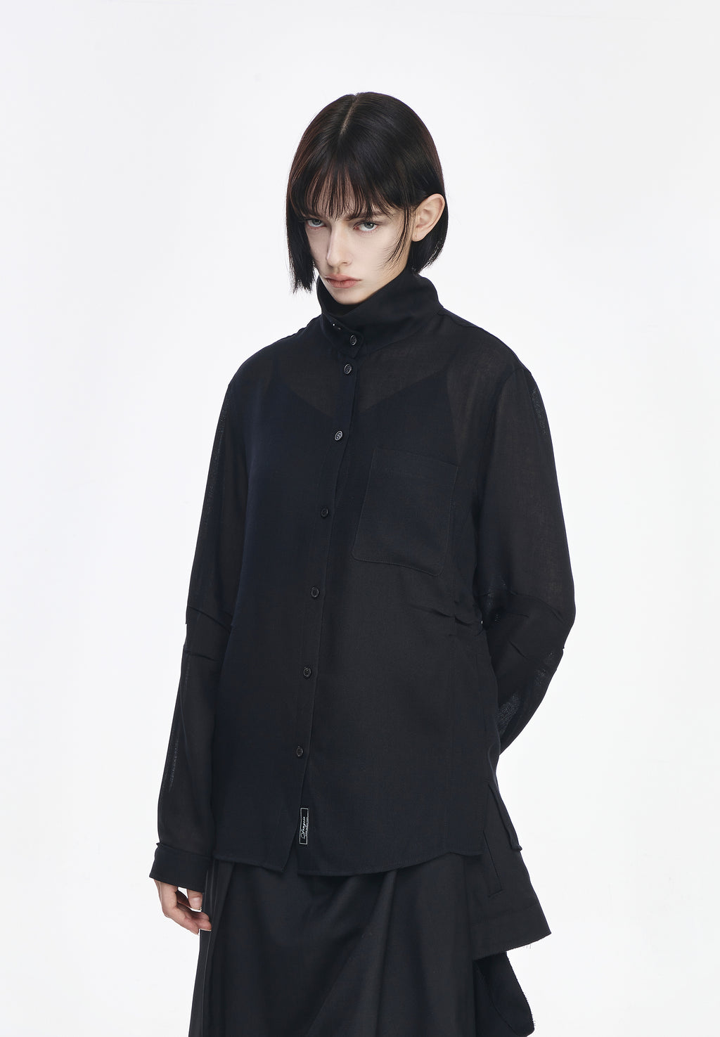 WELD HIGH NECK SHIRT