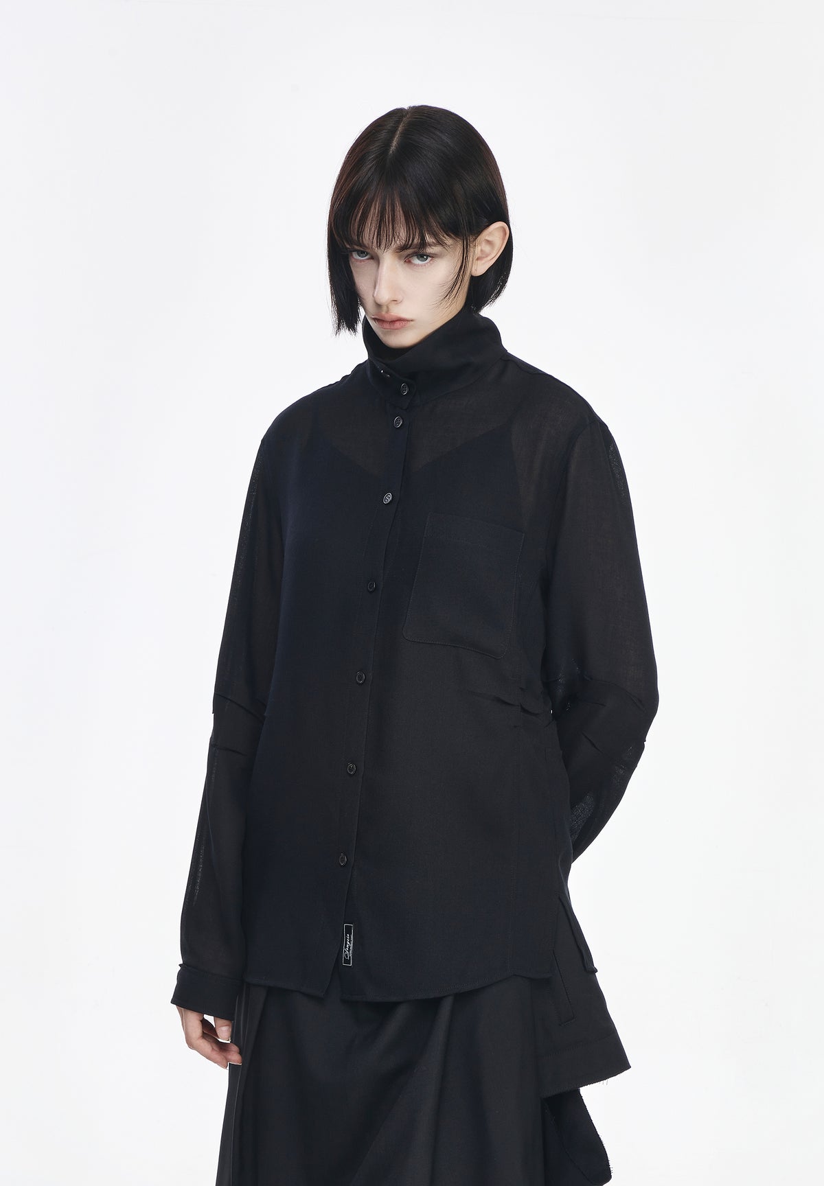 WELD HIGH NECK SHIRT
