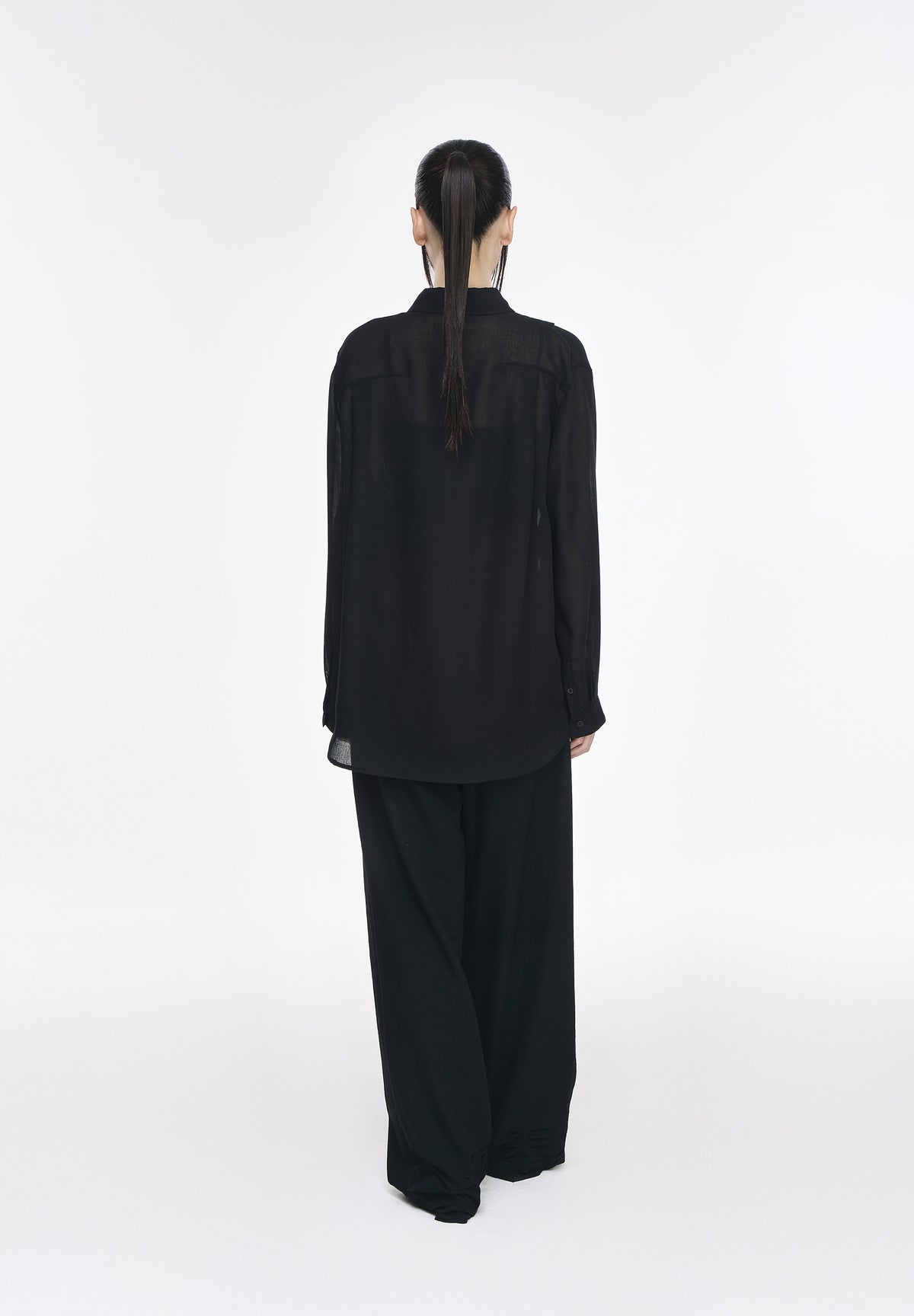 BIAS DRAPE SHIRT