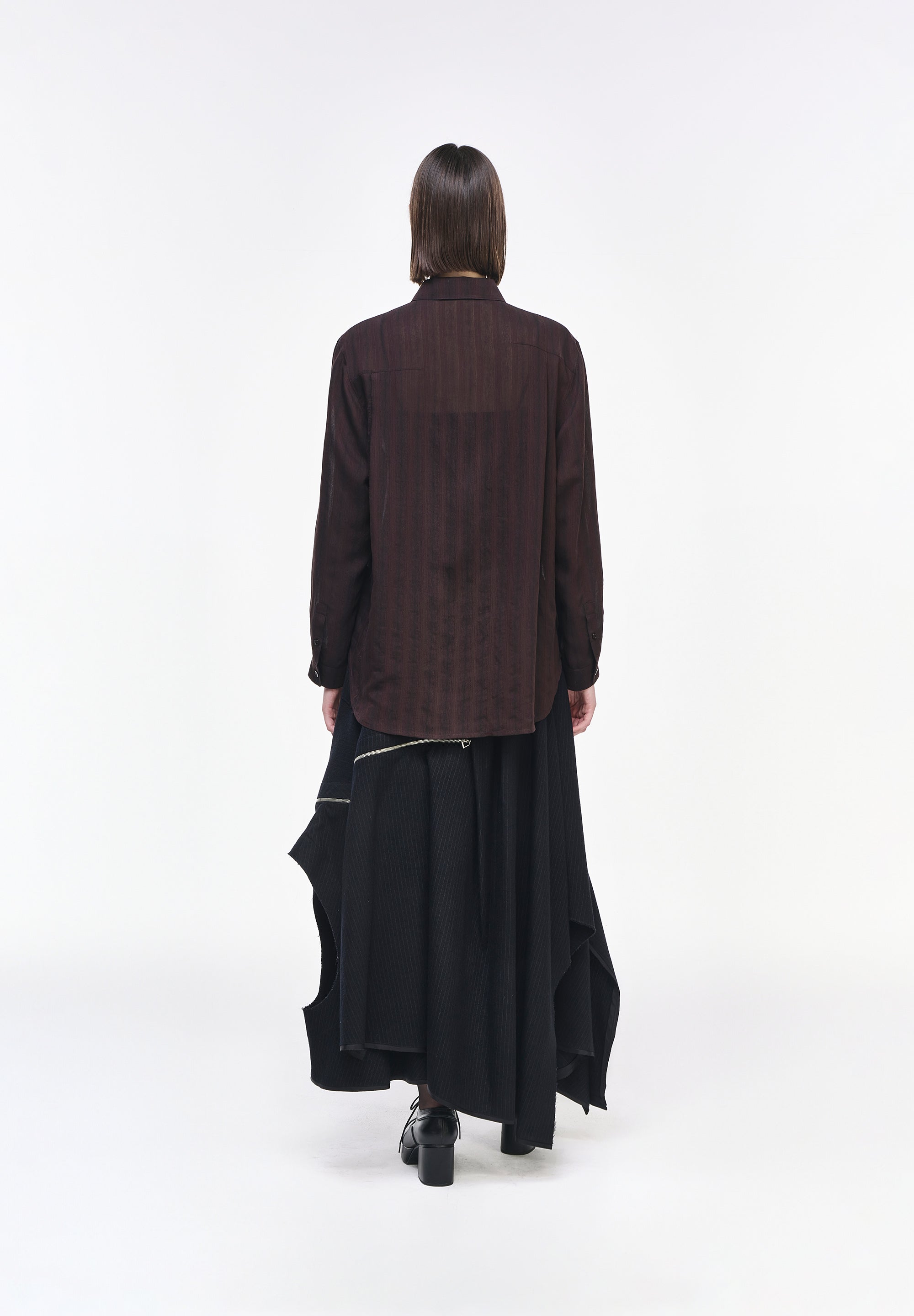 BIAS DRAPE SHIRT