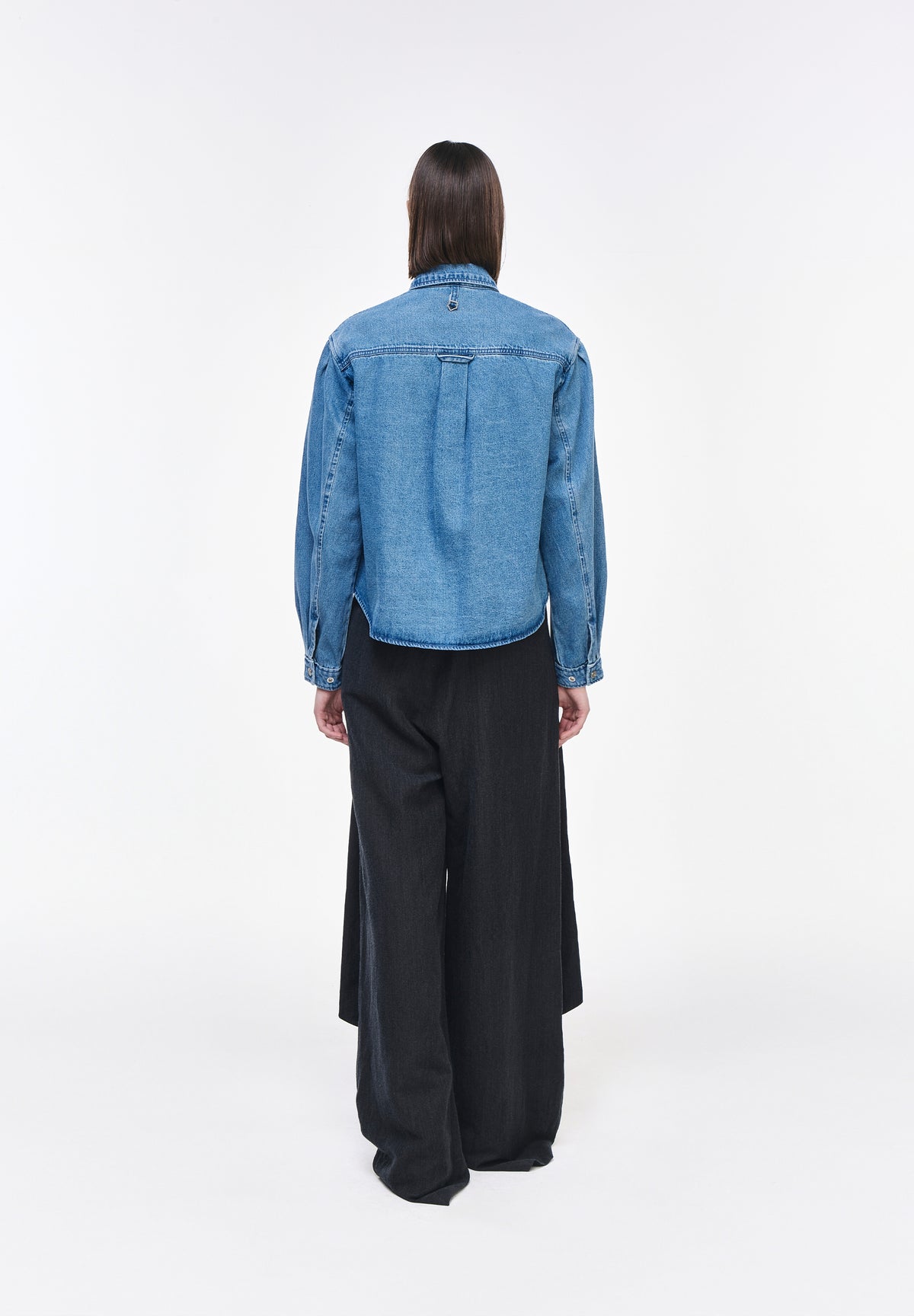 PANTHER FLARE DENIM SHIRT