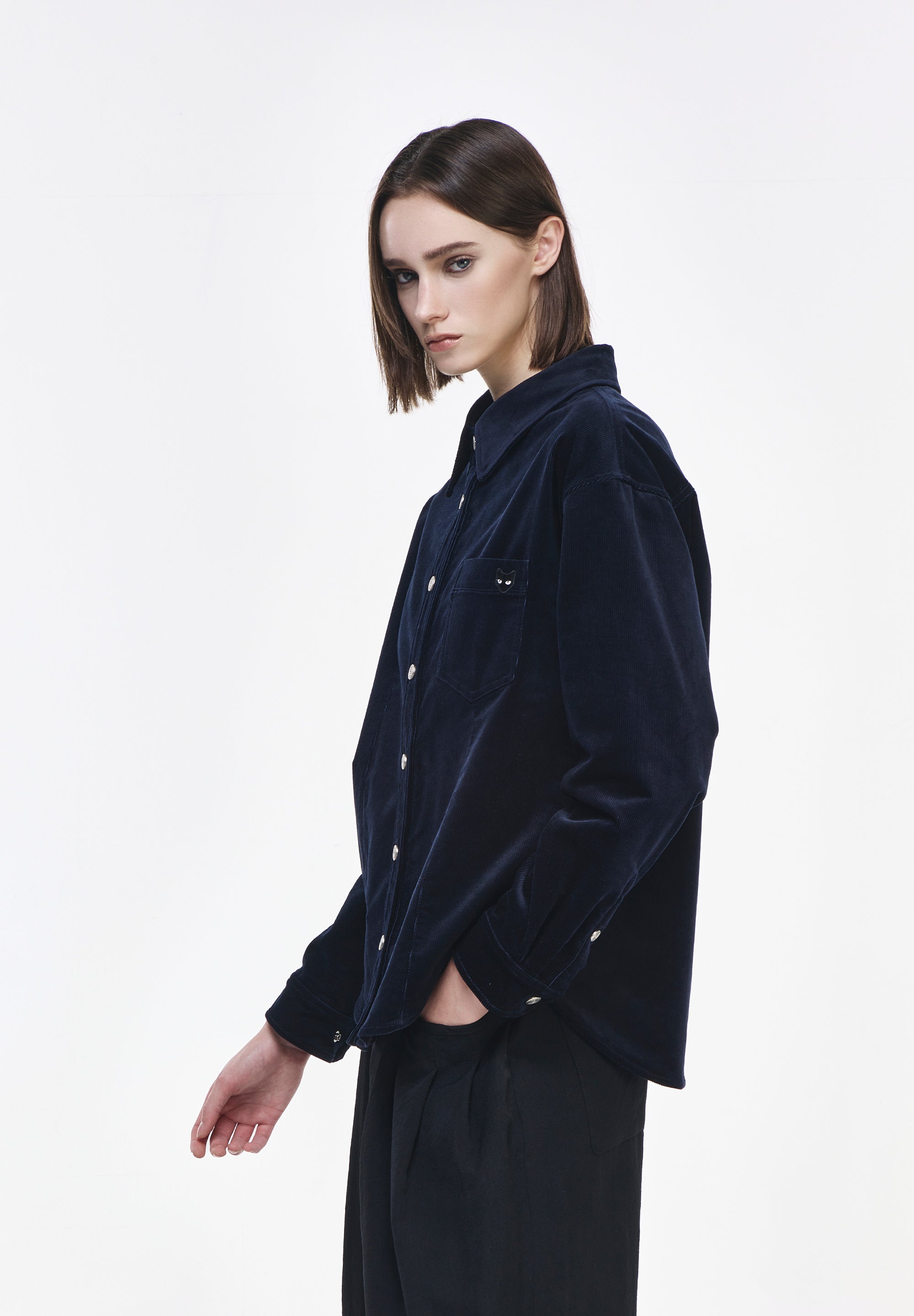 PANTHER CORDUROY OVER SHIRT