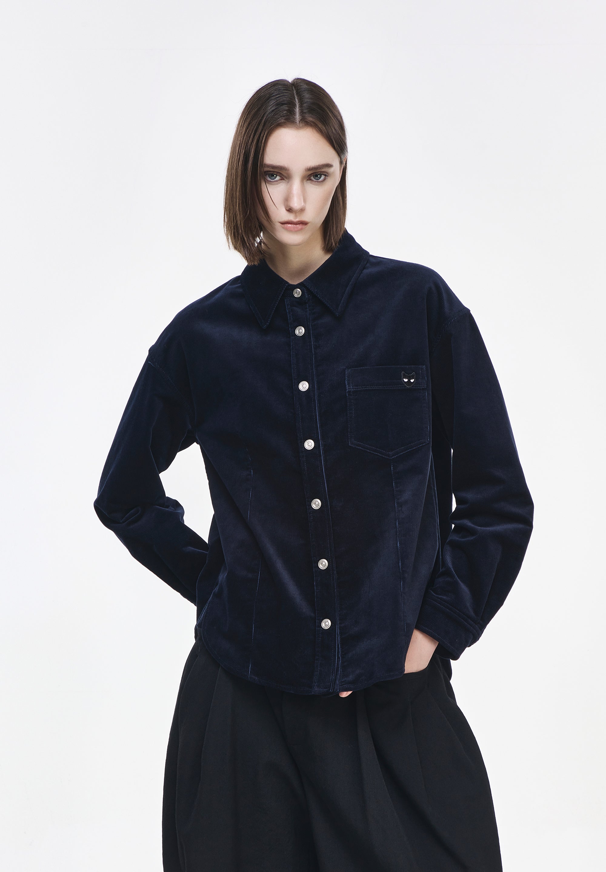 PANTHER CORDUROY OVER SHIRT
